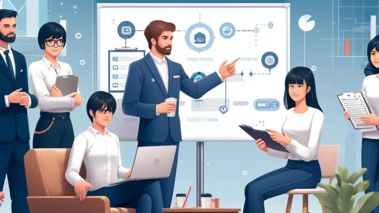 DALL·E 2024-05-27 15.35.22 - A step-by-step guide to opening a MEI (Microempreendedor Individual) for entrepreneurs. The image s