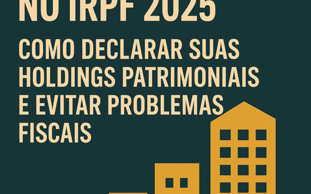 Novo Código 03 no IRPF 2025: Como Declarar Suas Holdings Patrimoniais e Evitar Problemas Fiscais