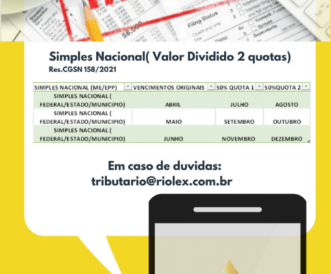 Governo prorroga prazo para o pagamento de tributos que compõem o Simples