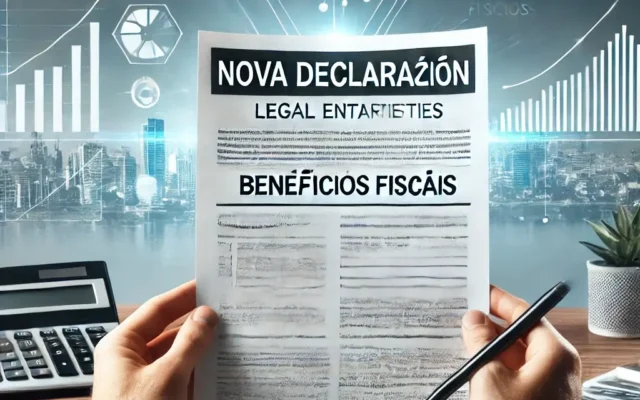 Nova Declaração para Pessoas Jurídicas que Utilizam Créditos Decorrentes de Benefícios Fiscais